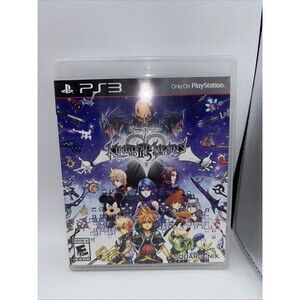 Kingdom Hearts HD 2.5 ReMIX-PlayStation 3-PS3, Complete Adult owned Video Game